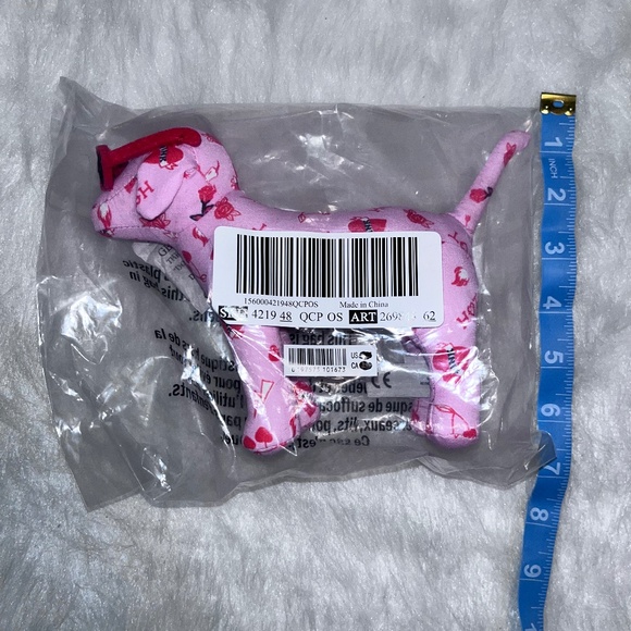 Victoria’s Secret Pink 2025 Valentine’s Day Limited Edition Mini Dog Brand New - Picture 3 of 9